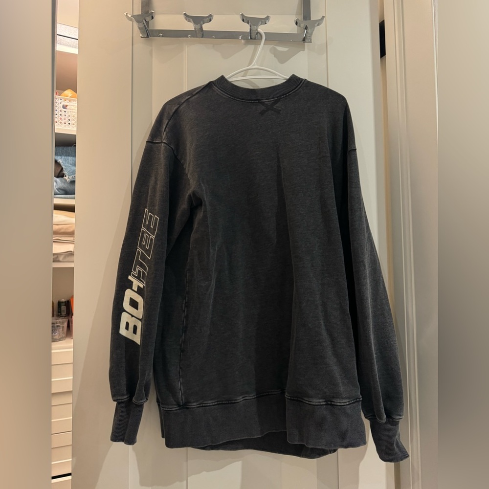 Bo + Tee by Oh Polly Crewneck - Washed Black